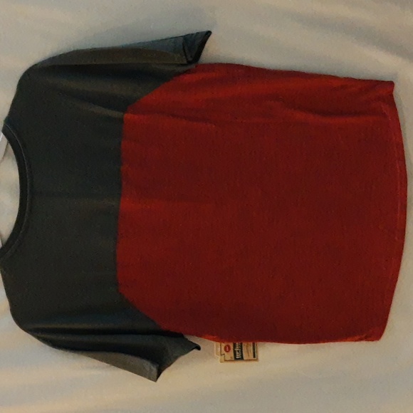 Urban Pipeline Awesomely Soft Ultimate Short Sleeve Heathered Raglan Henley Tee - Picture 2 of 11